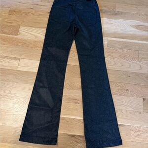 PAIGE x Morris & Co. waxed floral jeans